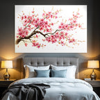 Zarte Kirschblüten Aquarell