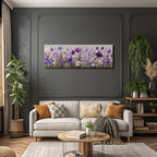 Bunte Florale Pracht Mit Rosen Und Tulpen